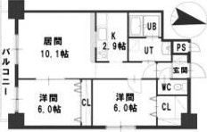 グレイスコート桑園 間取り