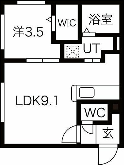 ASTAGE宮の沢 間取り
