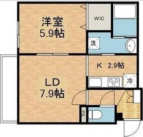 LUFFY(ルフィ) 間取り