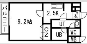 スカイヒルズN15 間取り