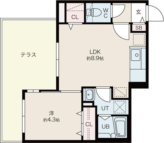 ファランドール札幌 間取り