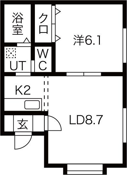 エクシード南15条 間取り