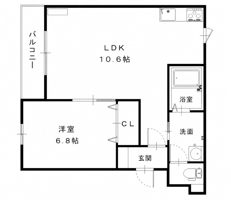 幸福マンションⅡ 間取り