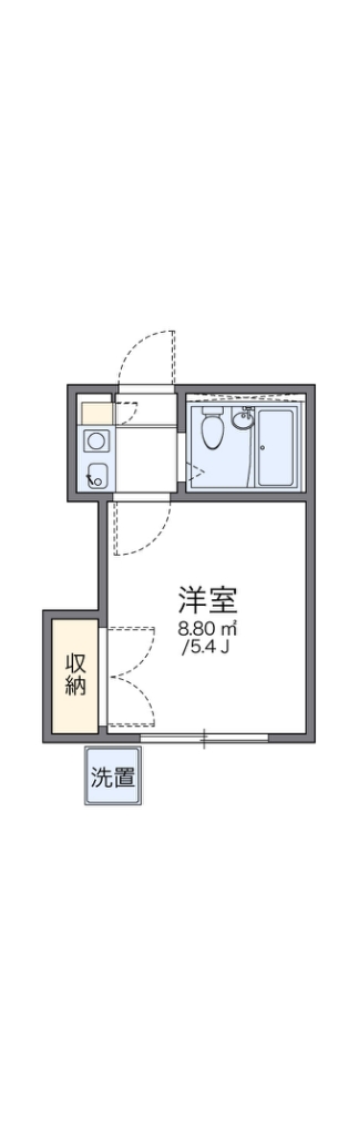 レオパレス与野本町第６ 間取り