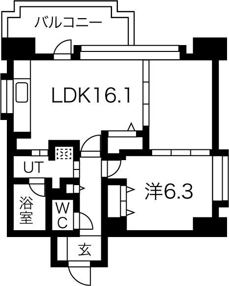 サンタの館裏参道 間取り