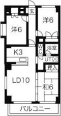 ヴァンヴェール医大前 間取り