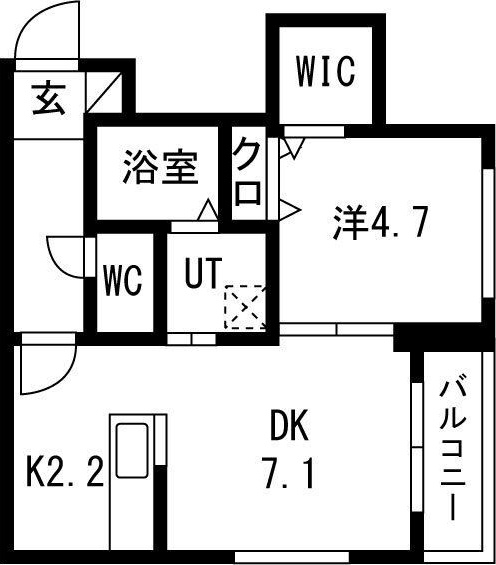 アウラ　サッポロ 間取り