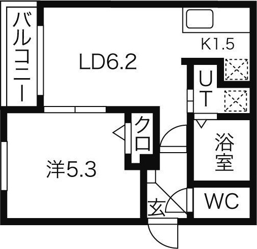 Vie d' Or 平岸 間取り