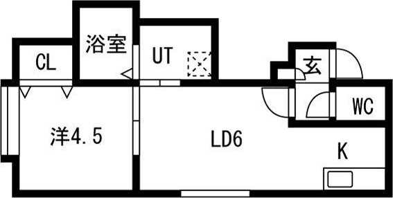 アドバンス北19条 間取り