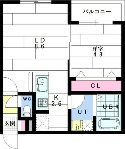 Leia麻生 間取り