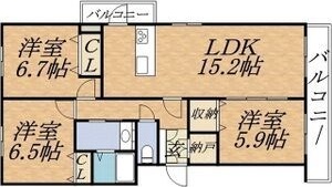 ヴァンヴェール円山 間取り