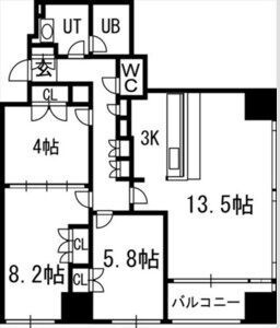 グランカーサ裏参道 間取り