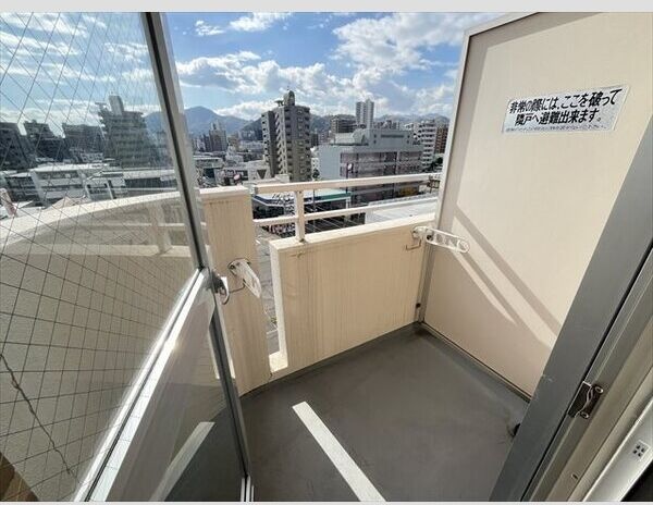 ウイング円山北町 ベランダ