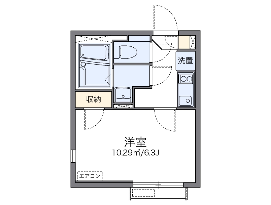 レオネクストあさひ 間取り