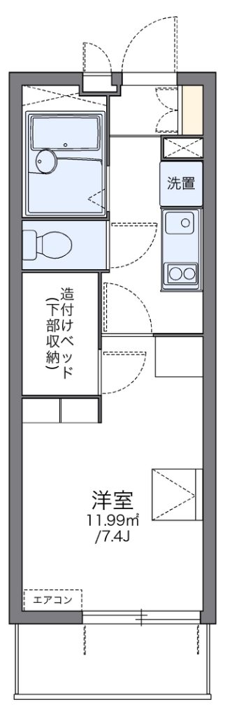 レオパレスＫ＆Ｈ 間取り