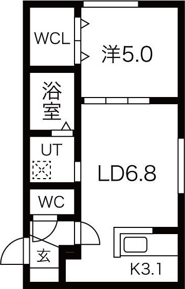 fair bianca uno 間取り