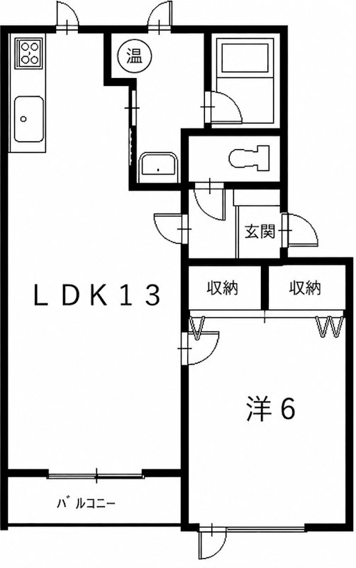 ALPHAⅡ 間取り
