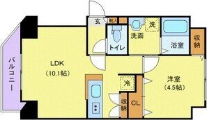 ノースプレミア大通北   間取り
