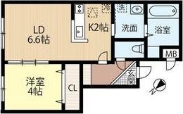 FUTABA　SQUARE琴似 間取り