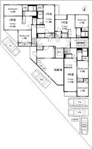 CREDIBLE(旧:AYA Casa) 駐車場