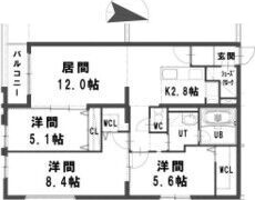カレラ山鼻2nd 間取り