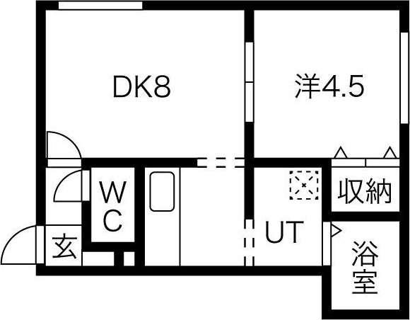 ヴェルデュール中央 間取り