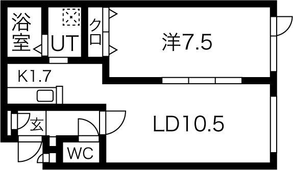 エヌズ・ホクオウ 間取り
