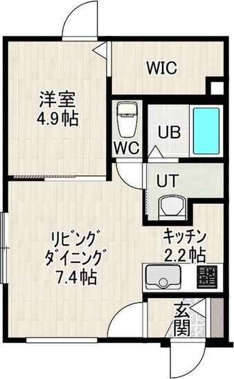 Land Sakaemachi 間取り