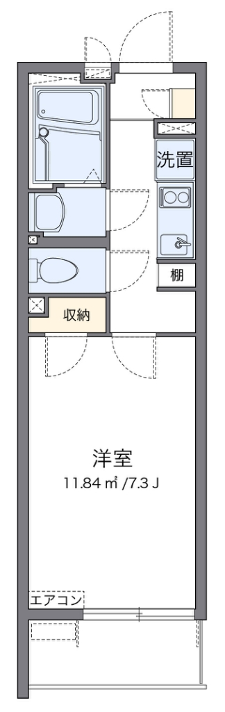 クレイノヴァレッタ２ 間取り