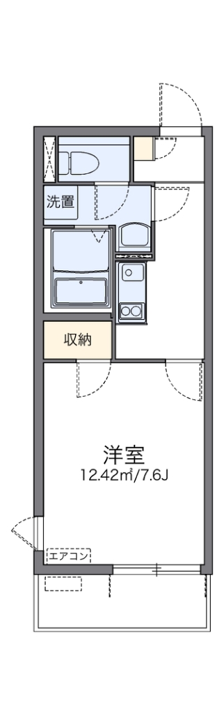 レオネクストさく２ 間取り