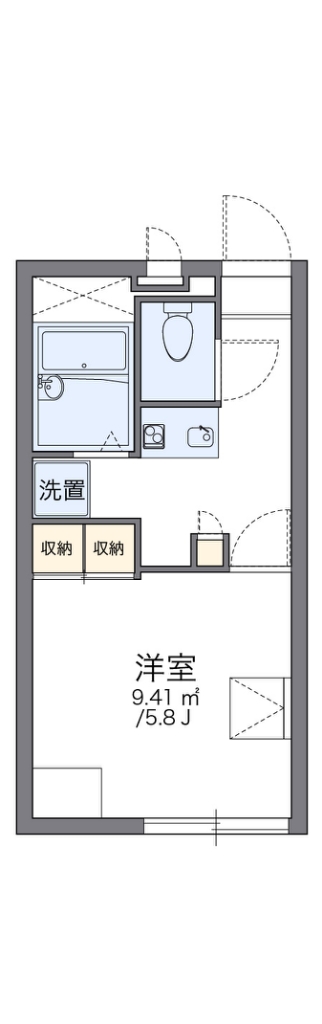 レオパレスしなの路 間取り