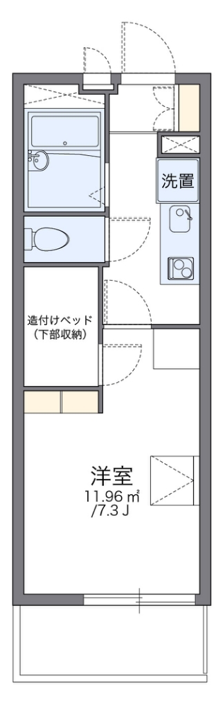 レオパレス石神井庭 間取り