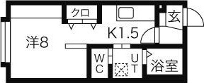 クレアN26 間取り