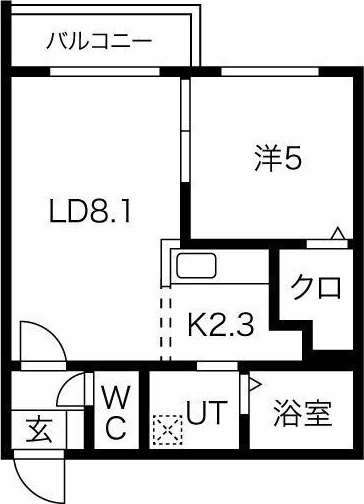 ROSE　WOOD 間取り