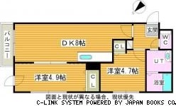 maison de 桜(メゾンド桜) 間取り