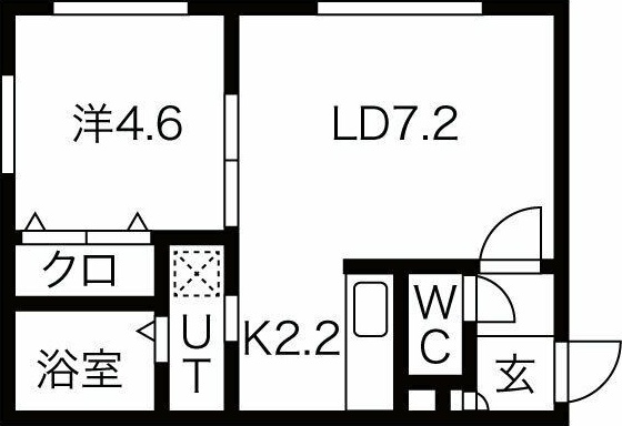 アール栄通 間取り