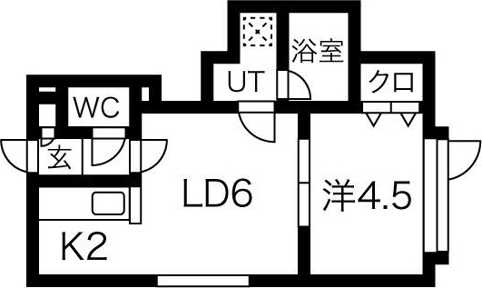 フルール旭 間取り