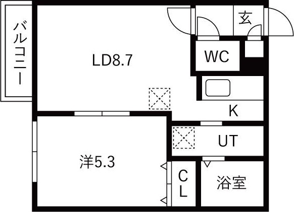 パークコート平岸 間取り