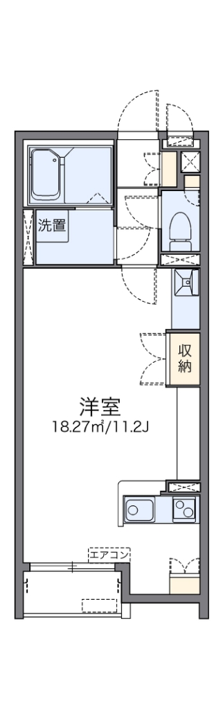 レオネクストセゾンコートⅡ 間取り