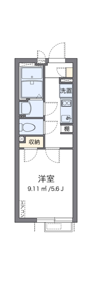 クレイノ西調布 間取り
