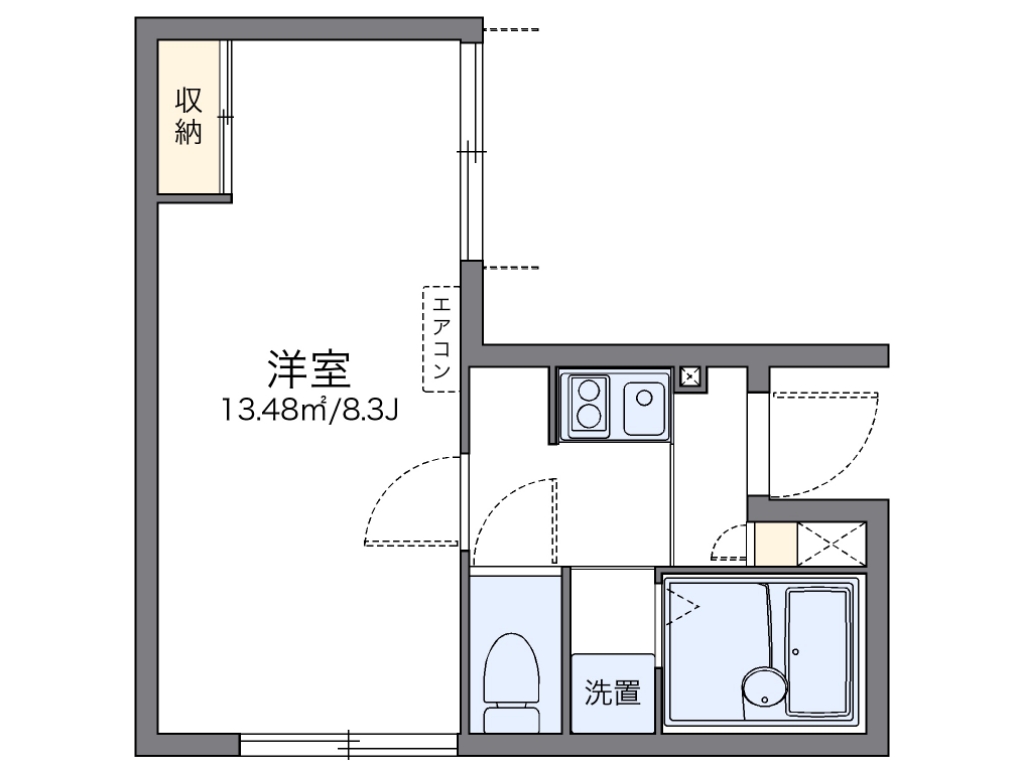レオネクスト杉山Ⅲ 間取り