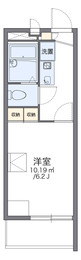レオパレスルーチェ 間取り
