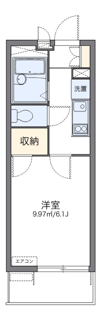 レオパレスシリウス 間取り