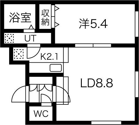 ヴェーヌ南郷 間取り