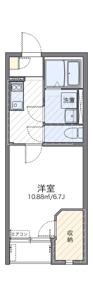 レオネクストルミエール西台Ⅲ 間取り