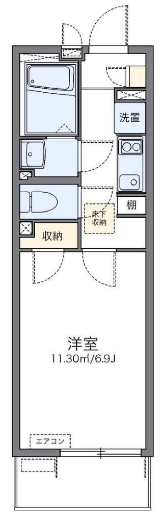 レオネクストラッポラ 間取り
