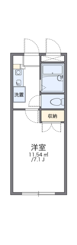 レオパレス飛龍 間取り