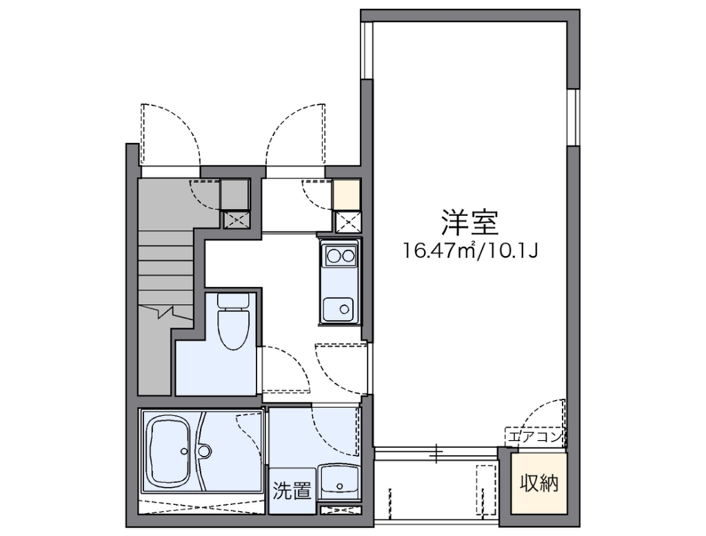 レオネクストアコラート 間取り