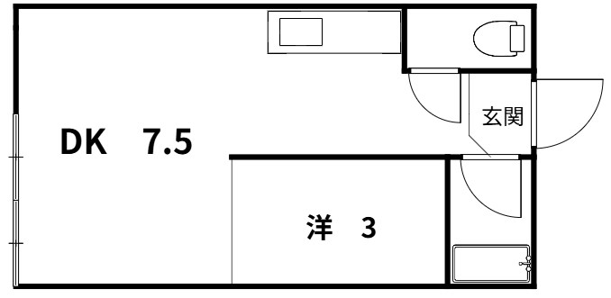 スカイパレスⅦ 間取り