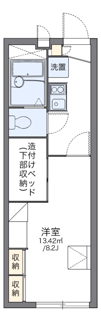 レオパレスヴィブアン 間取り